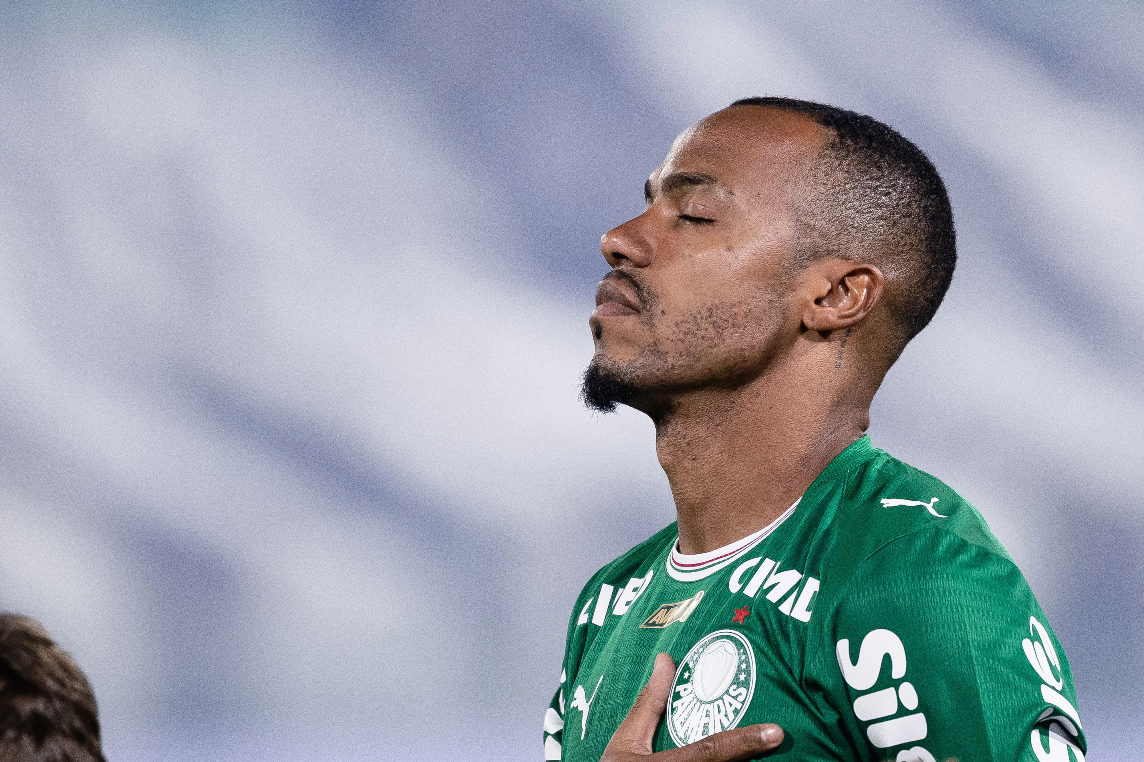 Marlon Freitas jogador do Palmeiras durante partida contra o Novorizontino no estadio Arena Barueri pelo campeonato Paulista 2026. Foto: Ettore Chiereguini/AGIF