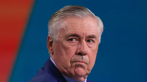 Ancelotti estará acompanhando de perto Botafogo x Flamengo (Photo by Buda Mendes/Getty Images)