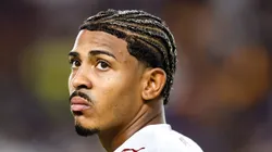 John Kennedy jogador do Fluminense durante partida contra o Remo no estadio Mangueirao pelo campeonato Brasileiro A 2025. Foto: Fernando Torres/AGIF