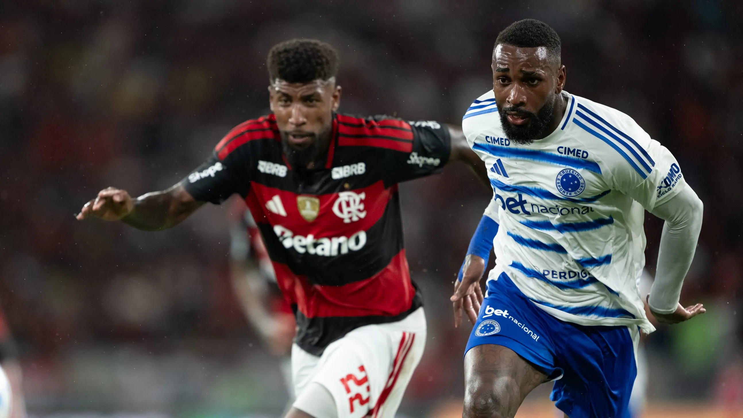 Flamengo x Cruzeiro. Foto: Jorge Rodrigues/AGIF