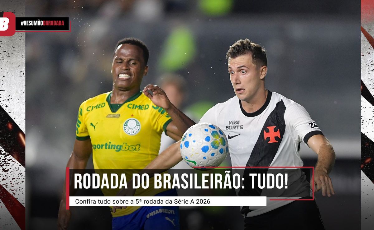 Brasileirão: Resumo da Rodada 5, confira tudo o que rolou