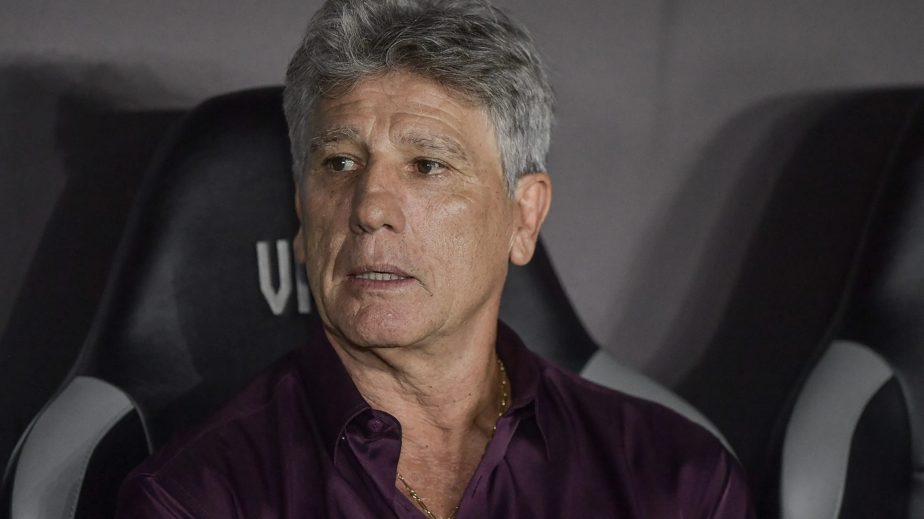 Renato Gaúcho, técnico do Vasco durante partida contra o Palmeiras no estádio São Januário pelo campeonato [COMPETICAO]. Foto: Thiago Ribeiro/AGIF