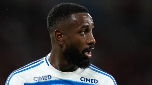 Gerson jogador do Cruzeiro durante partida contra o Flamengo