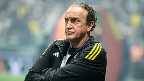 Cuca durante a passagem pelo Atlético-MG durante partida contra o Cruzeiro no estadio Arena MRV pelo campeonato Copa Do Brasil 2025.