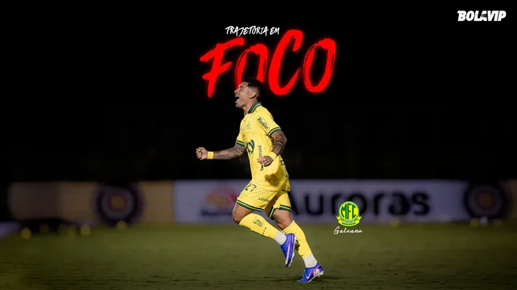 Galeano no Mirassol trajetória, velocidade e a aposta ofensiva para 2026 - Foto Vinicius Silva