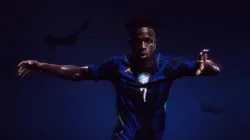 CBF e Jordan Brand lançam segundo uniforme da Seleção, em parceria história enraizada na grandeza Foto: Divulgação/Jordan/Nike