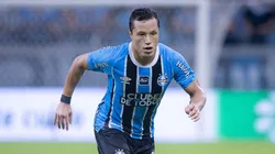 Marlon jogador do Gremio durante partida contra o Juventude no estadio Arena do Gremio pelo campeonato Gaucho 2026. Foto: Maxi Franzoi/AGIF