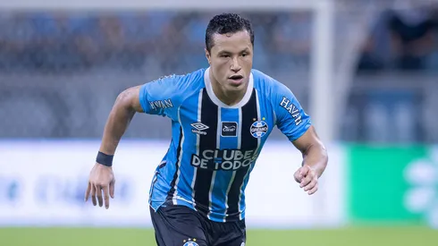 Marlon jogador do Gremio durante partida contra o Juventude no estadio Arena do Gremio pelo campeonato Gaucho 2026. Foto: Maxi Franzoi/AGIF