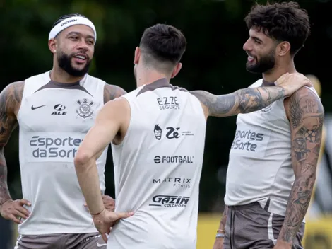 Yuri Alberto treina sem restrições e deve reforçar o Corinthians contra o Santos