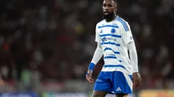 Gerson (Cruzeiro) durante jogo contra o Flamengo, no dia 11.03.2026. Foto: Associated Press / Alamy
