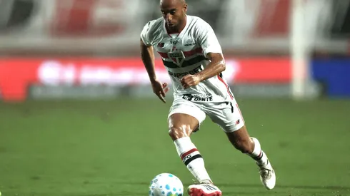 Lucas Moura (São Paulo) durante jogo contra a Chapecoense, no dia 12.03.2026. Foto: Marcello Zambrana / Alamy