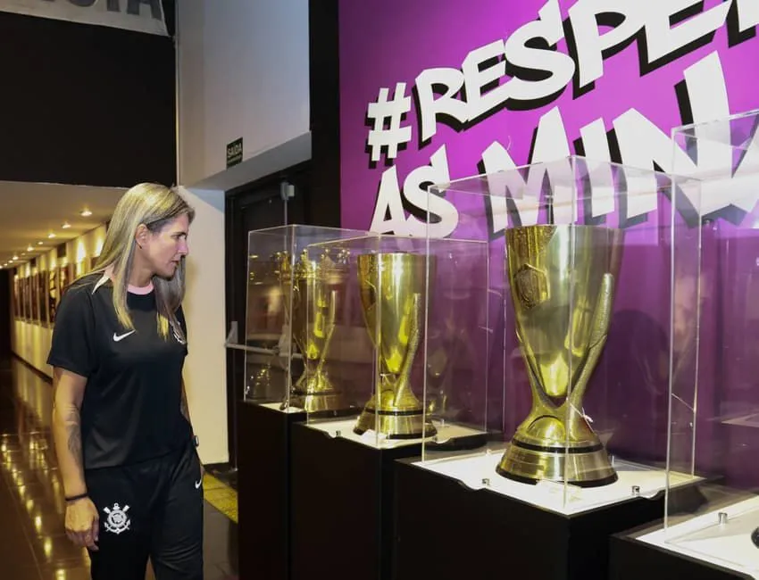 Emily Lima chega ao Corinthians. Foto: Rodrigo Gazzanel/Ag. Corinthians