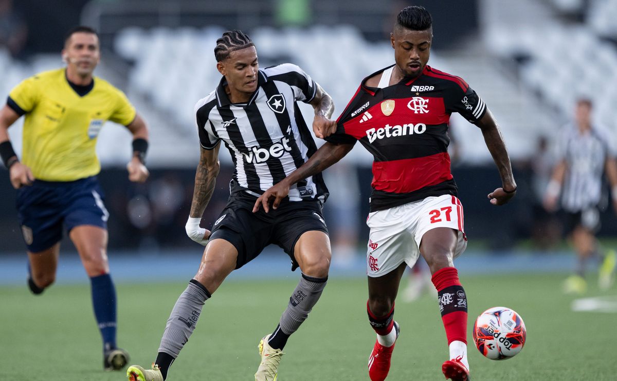 Botafogo x Flamengo: onde assistir ao vivo, horário e prováveis escalações pelo Brasileirão