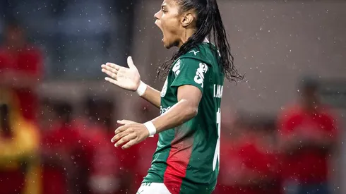 Tainá Maranhão faz o gol da virada. Foto: Reprodução/Redes Sociais