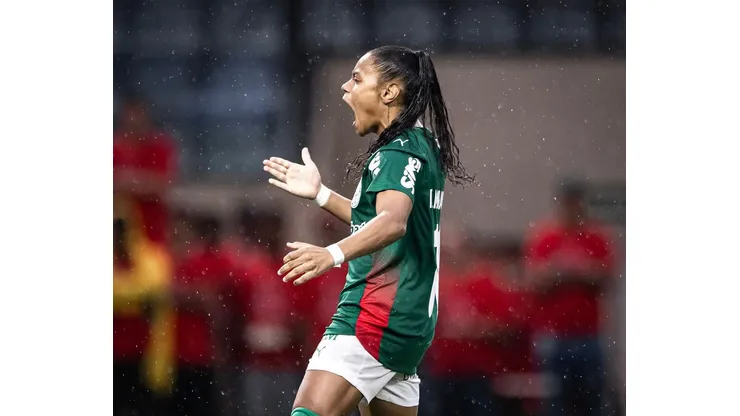 Tainá Maranhão faz o gol da virada. Foto: Reprodução/Redes Sociais