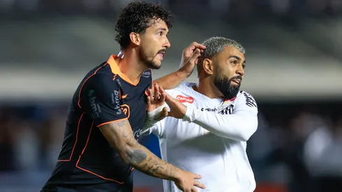 Santos x Corinthians. Foto: Marcello Zambrana/AGIF