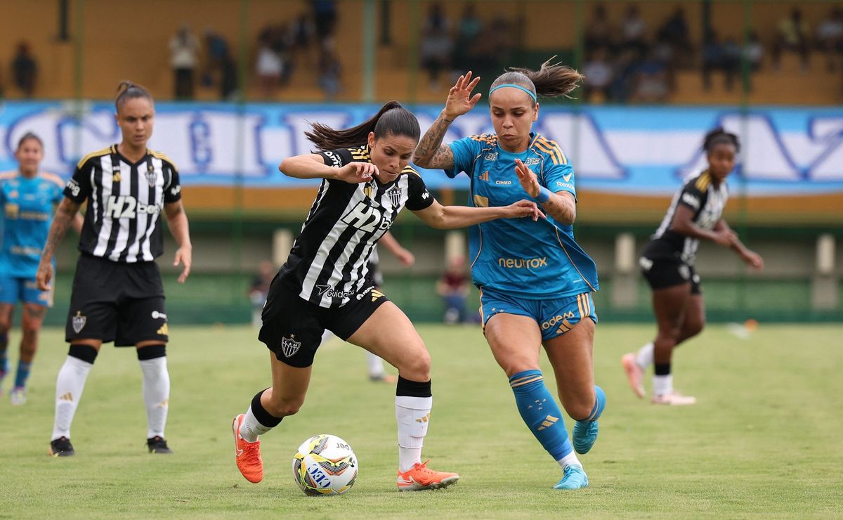 Cruzeiro x Atlético-MG no Brasileirão Feminino: horário, escalações e onde assistir de graça