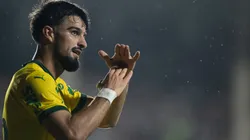 Sequência pesada de jogos pressiona elenco do Palmeiras, que aguarda pausa da Data Fifa - Foto Jorge RodriguesAGIF