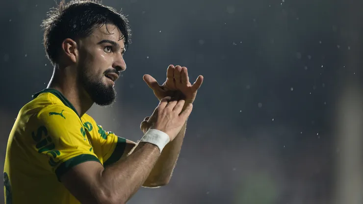 Sequência pesada de jogos pressiona elenco do Palmeiras, que aguarda pausa da Data Fifa - Foto Jorge RodriguesAGIF