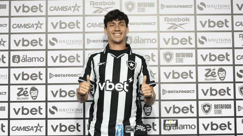 Ferraresi em apresentação no Botafogo. Foto: Vítor Silva/Botafogo
