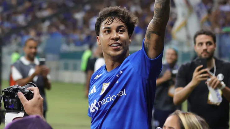 Kaio Jorge marcou o gol do título do Cruzeiro diante do Atlético/MG