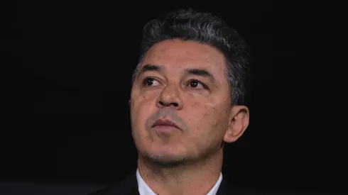 marcelo gallardo tecnico do River Plate durante partida contra o Palmeiras no estadio Arena Allianz Parque pelo campeonato Copa Libertadores 2025. Foto: Ettore Chiereguini/AGIF