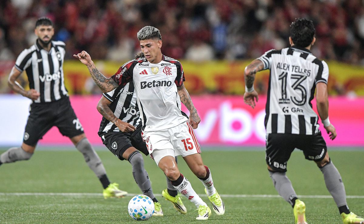 Notas e desempenho: Como cada atleta se saiu em Botafogo x Flamengo, pelo Campeonato Brasileiro