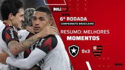 Flamengo bate o Botafogo com autoridade pelo Brasileirão. Foto: Thiago Ribeiro/AGIF