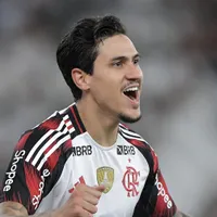 Torcida do Flamengo se empolga com gol de Pedro