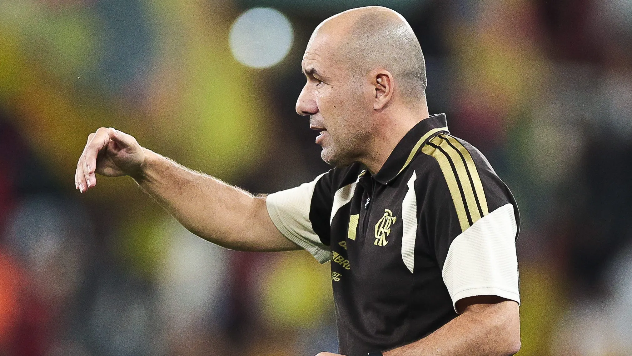 Leonardo Jardim no Maracanã – Foto: Gilvan de Souza/Flamengo