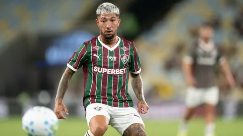 Acosta projetou dupla com Savarino no Fluminense. Foto: Jorge Rodrigues/AGIF