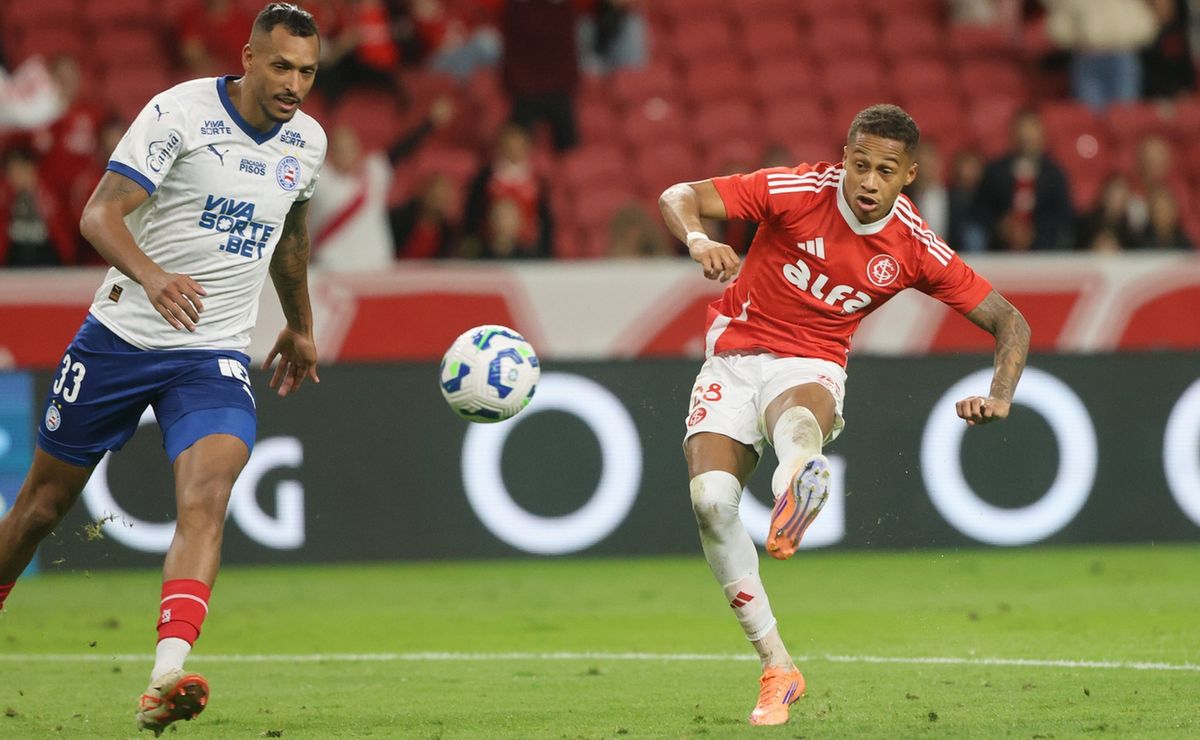 Internacional defende invencibilidade contra o Bahia no Beira-Rio na história do Brasileirão