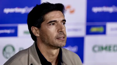 Abel Ferreira tecnico do Palmeiras durante partida contra o Novorizontino no estadio Arena Barueri pelo campeonato Paulista 2026. Foto: Marcello Zambrana/AGIF