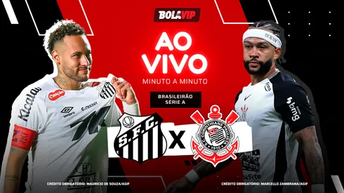 Santos x Corinthians é transmitido ao vivo pelo Bolavip Brasil. Foto: Mauricio de Souza e Marcello Zambrana