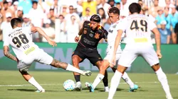 Momento do gol do Corinthians