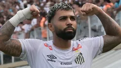 Gabigol deixou a sua marca diante do rival Corinthians