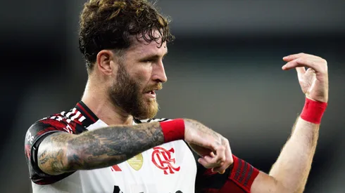 Léo Pereira comentou sobre a Copa do Mundo. Foto: Gilvan de Souza/CRF