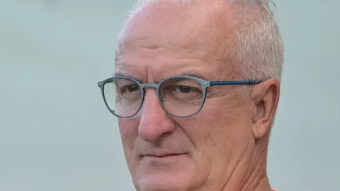 Dorival Júnior durante o clássico entre Corinthians e Santos pelo Brasileirão