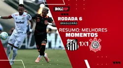 Santos 1 x 1 Corinthians. Foto: Marcello Zambrana/AGIF