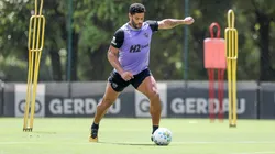 Hulk começou no banco de reservas contra o Vitória Foto: Daniela Veiga / Atlético