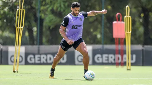 Hulk começou no banco de reservas contra o Vitória Foto: Daniela Veiga / Atlético