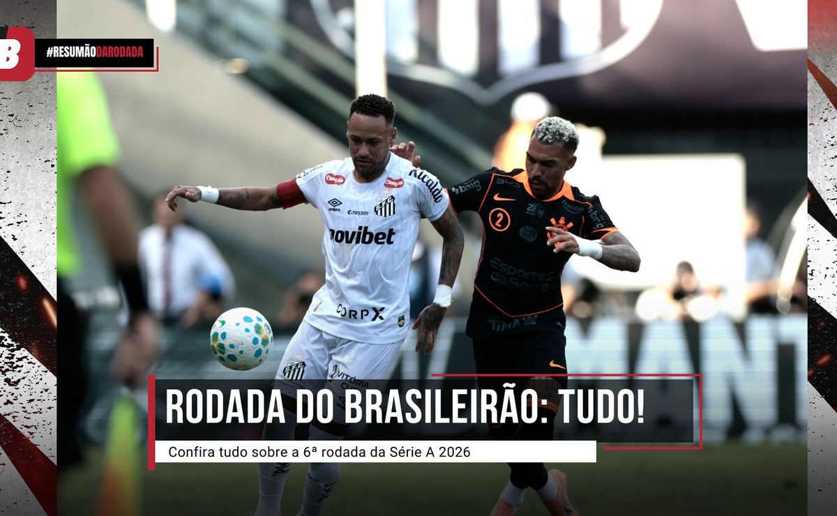 Brasileirão: Resumo da Rodada 6, confira tudo o que rolou