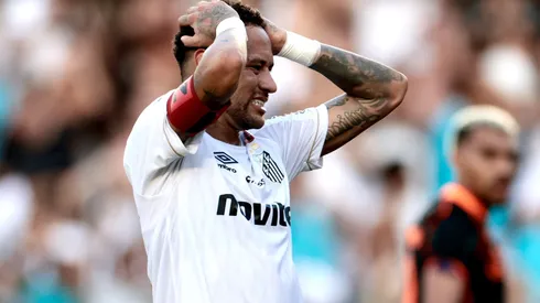 Neymar desabafou após empate contra o Corinthians.