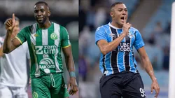 Bolasie e Carlos Vinícius são se enfrentar nesta segunda-feira (16) - Fotos: Liamara Polli/AGIF e Maxi Franzoi/AGIF