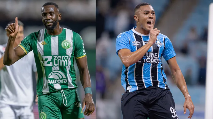 Bolasie e Carlos Vinícius são se enfrentar nesta segunda-feira (16) - Fotos: Liamara Polli/AGIF e Maxi Franzoi/AGIF