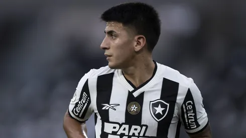 Thiago Almada jogador do Botafogo durante partida contra o Cuiaba no estadio Engenhao pelo campeonato Brasileiro A 2024.