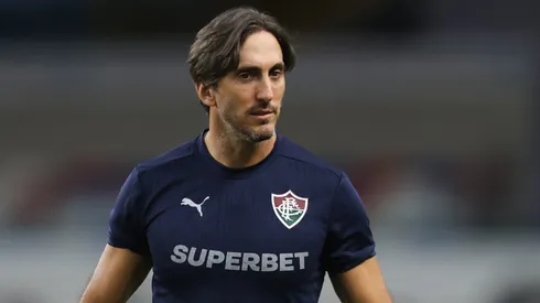 Zubeldia tecnico do Fluminense durante partida contra o Remo no estadio Mangueirao pelo campeonato Brasileiro A 2025. Foto: Fernando Torres/AGIF