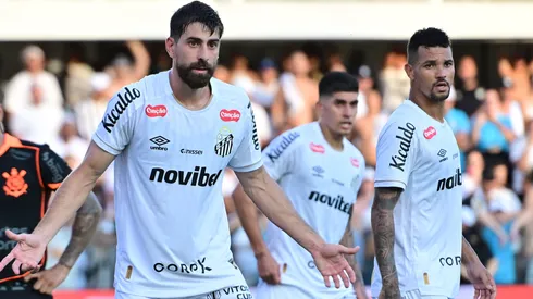 Luan Peres foi expulso no clássico paulista - Foto: Jota Erre/AGIF