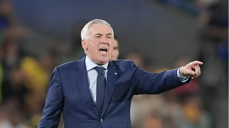 Carlo Ancelotti, técnico da Seleção Brasileira