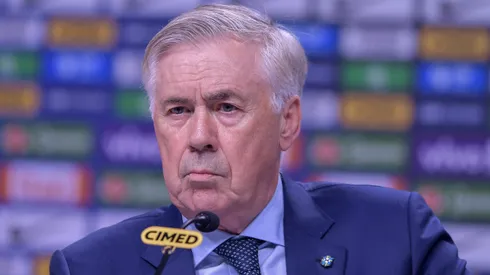 Carlo Ancelotti, técnico da Seleção Brasileira